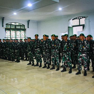 Upacara pembukaan pendidikan dikcabpazi Abit Diktukpa TNI AD TA 2023